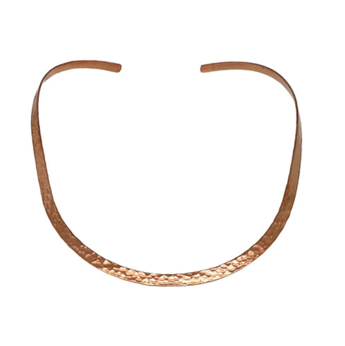 Basic U Copper Hammered Slider/ Chokers