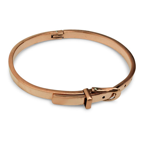 Custom Fashion Simple Gold Titanium Steel Leather Bracelet - BaiQue  Accessories